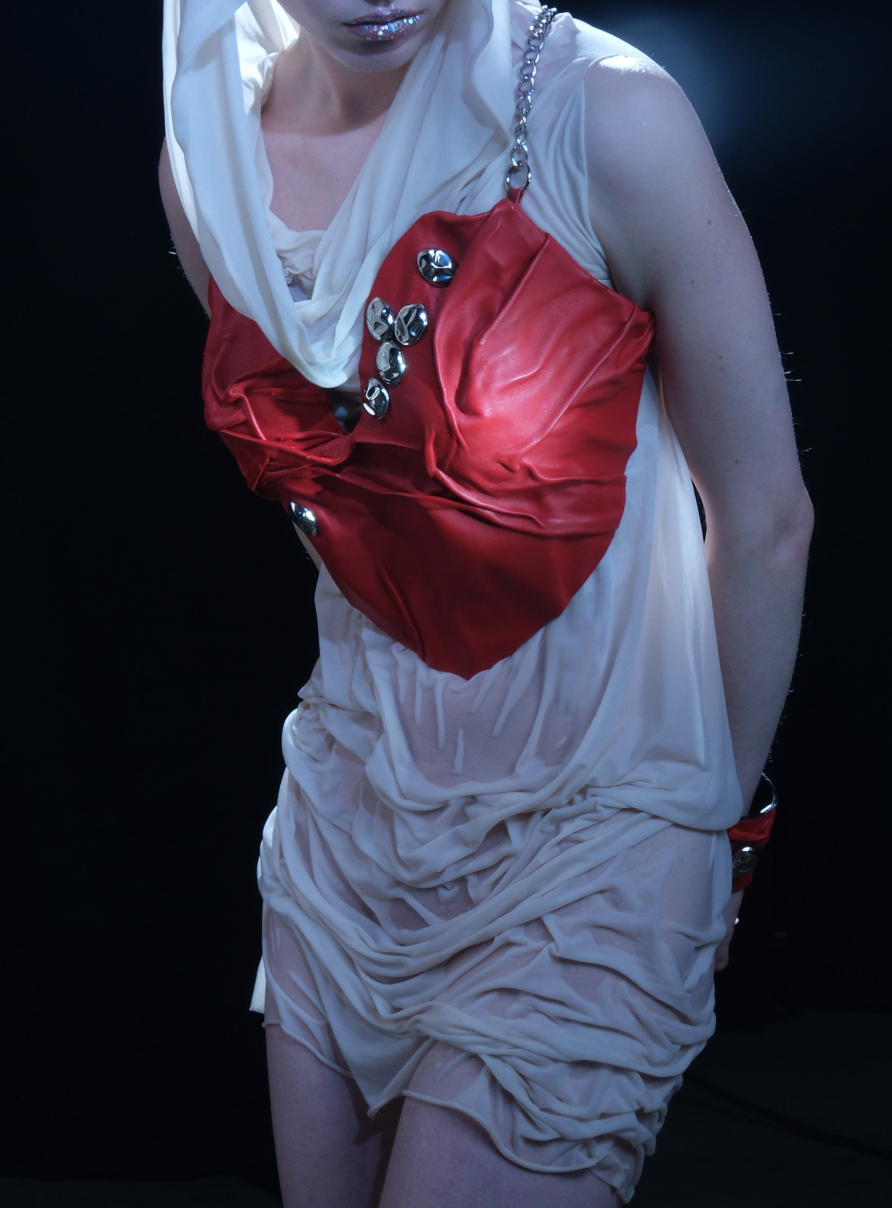Corset "AETHER RED HEART"