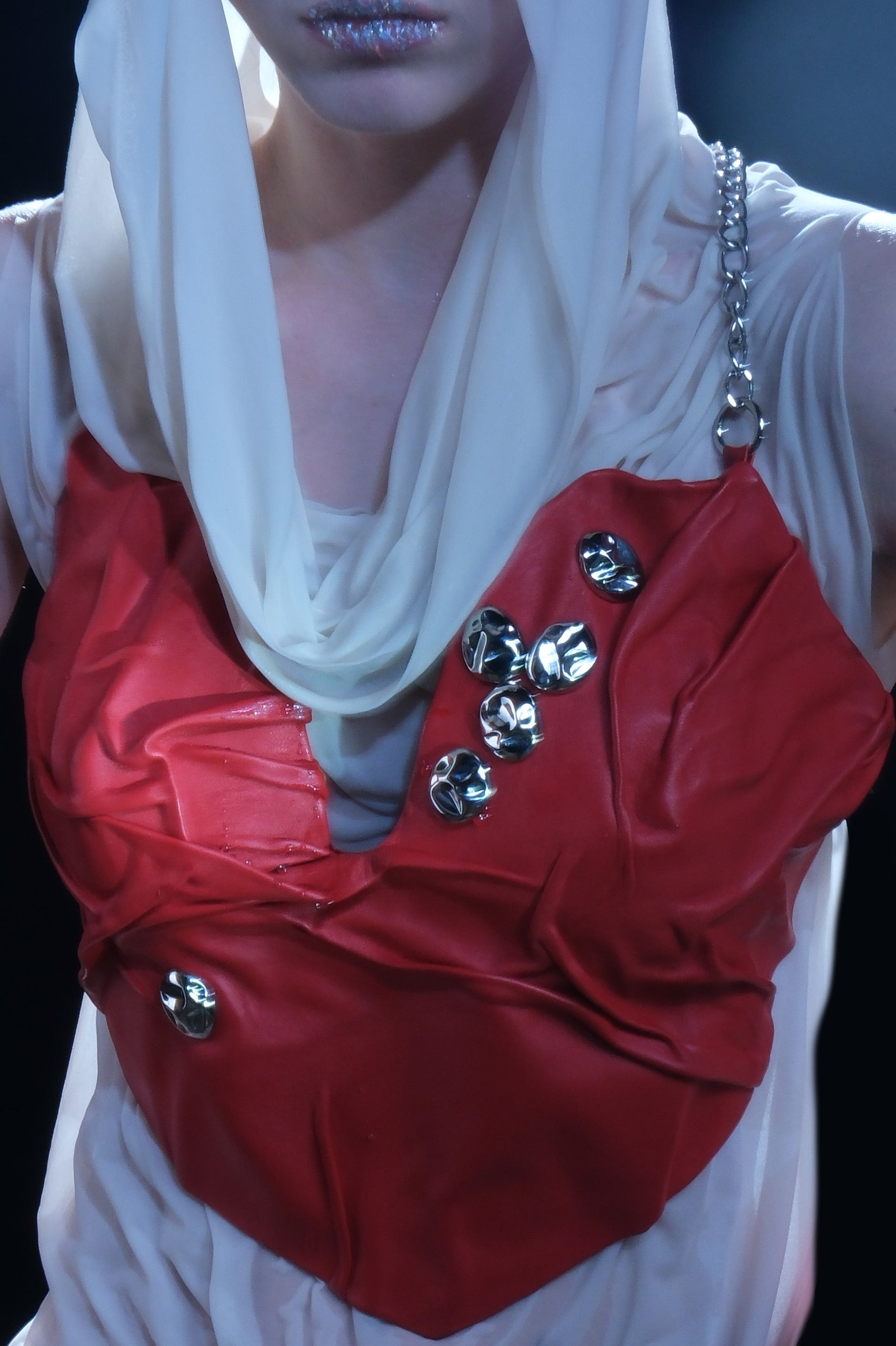 Corset "AETHER RED HEART"