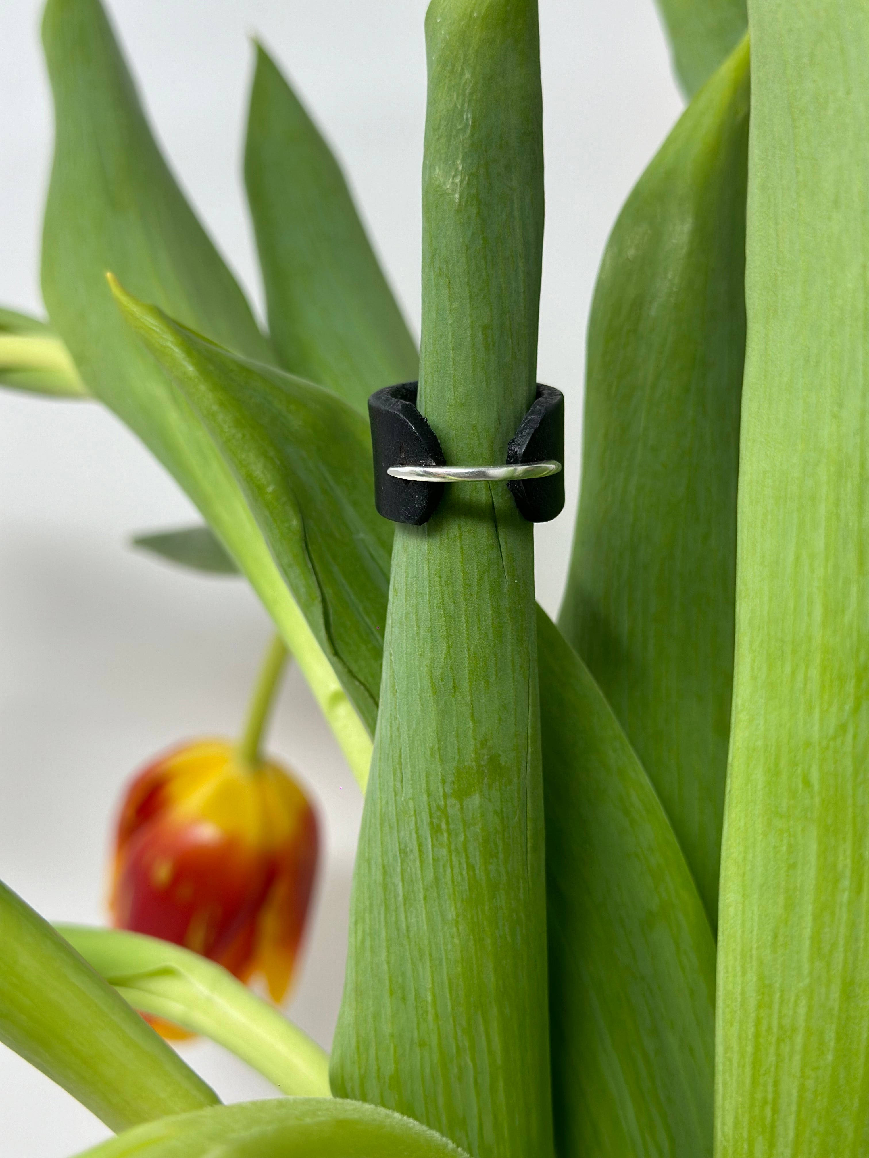 Silver ring "La mia pelle"
