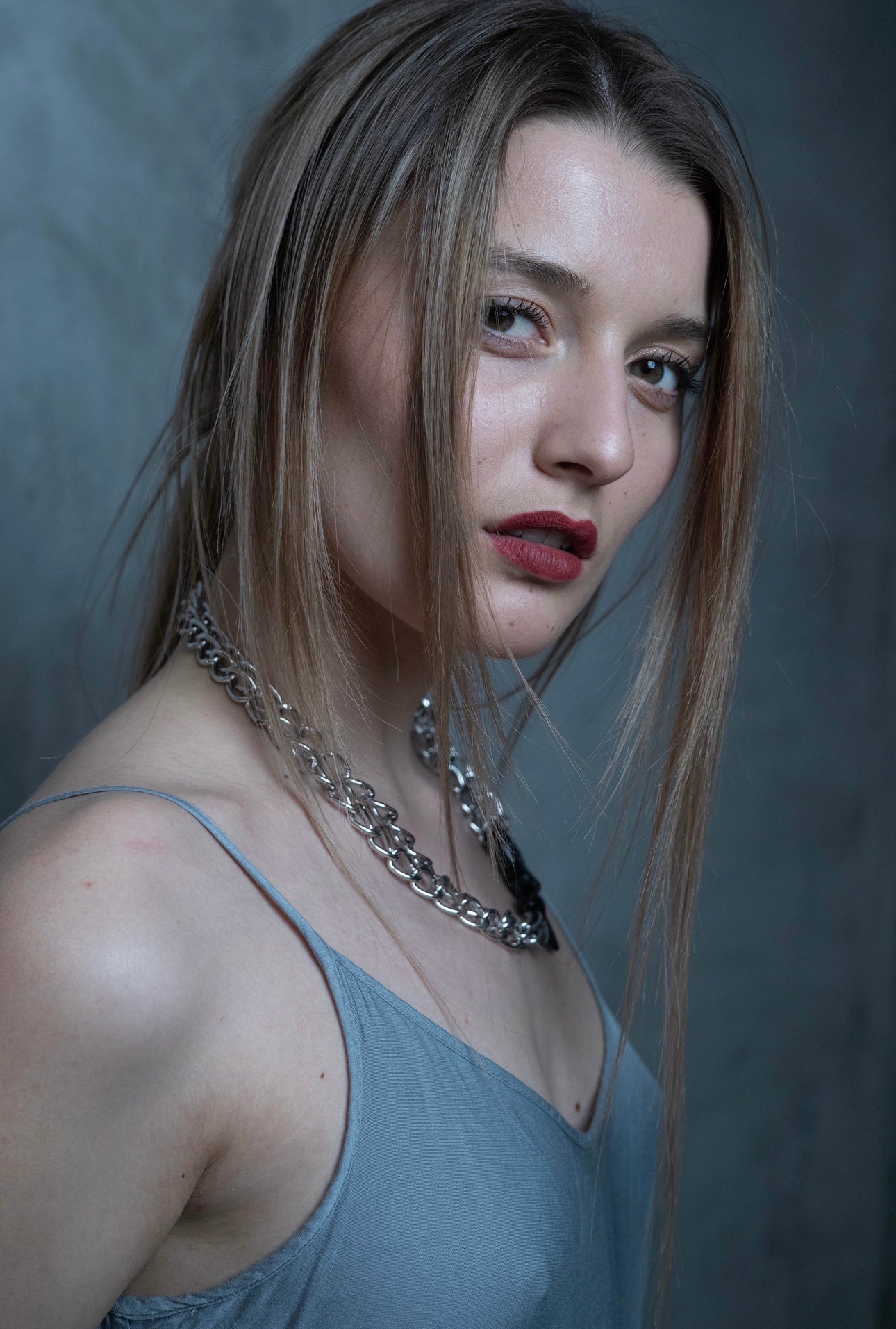 Колие Верига "Silver&Black"