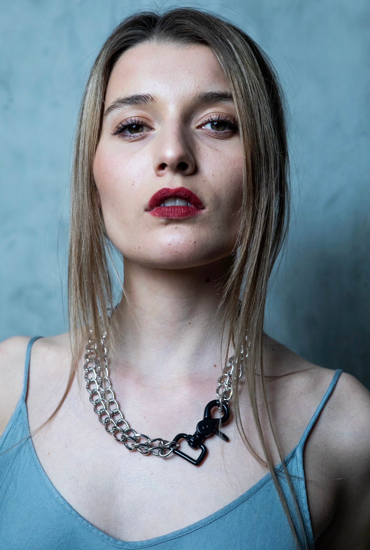 Колие Верига "Silver&Black"