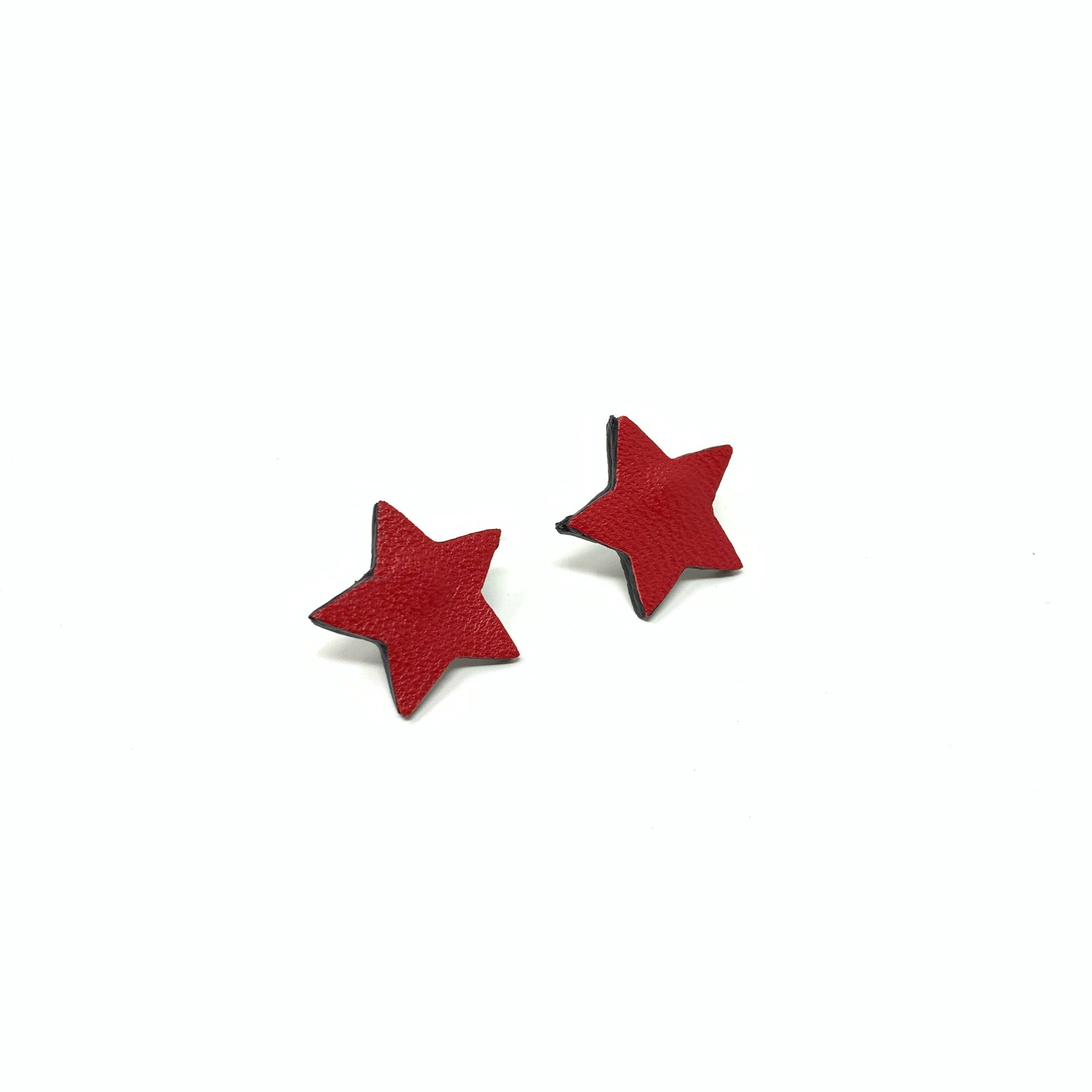STAR мини обеци | zzone.bg | ZZone - онлайн магазин за кожени аксесоари
