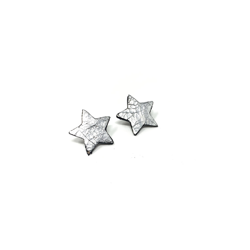 STAR мини обеци | zzone.bg | ZZone - онлайн магазин за кожени аксесоари